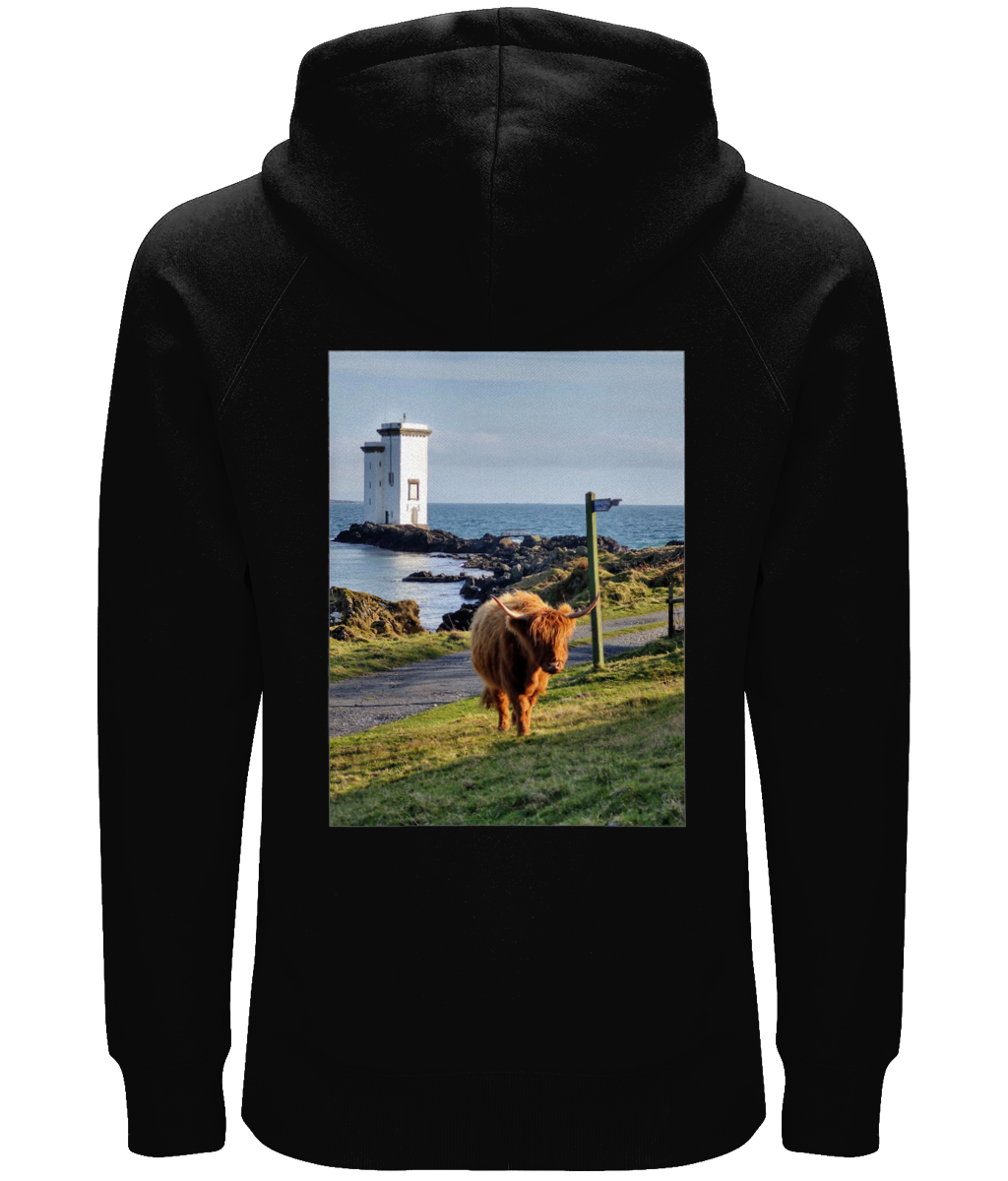 Isle of Islay Scotland Highland Cow Hoodie - Image 3